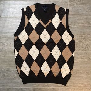 Daniel Cremieux Merino Wool Sweater vest pullover